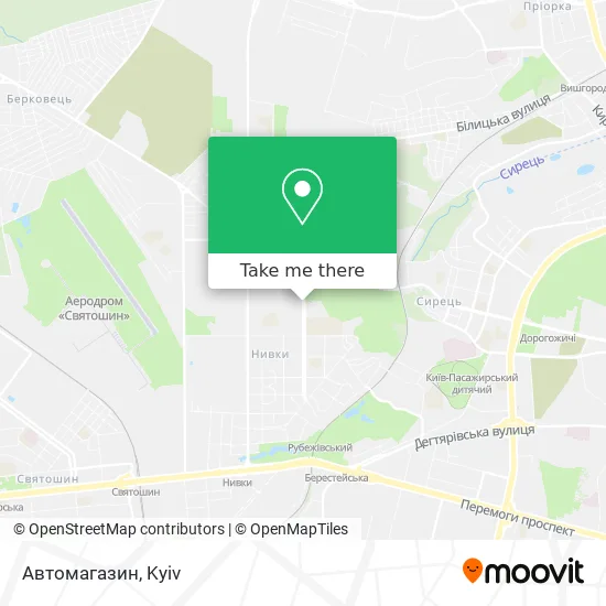 Карта Автомагазин