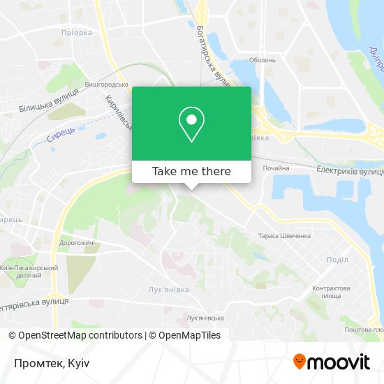 Промтек map