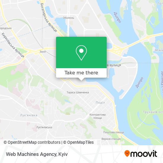 Web Machines Agency map