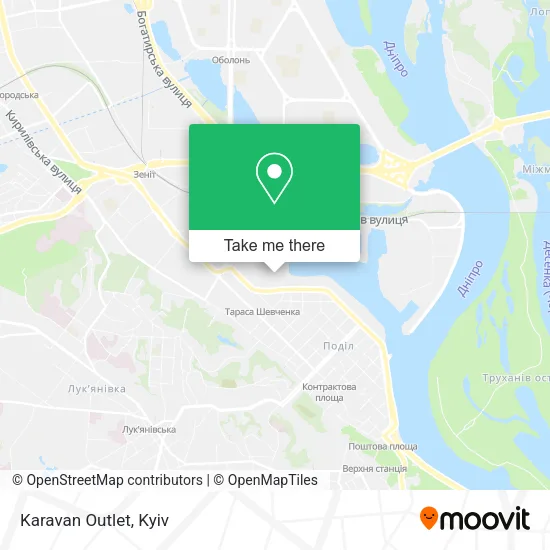 Карта Karavan Outlet