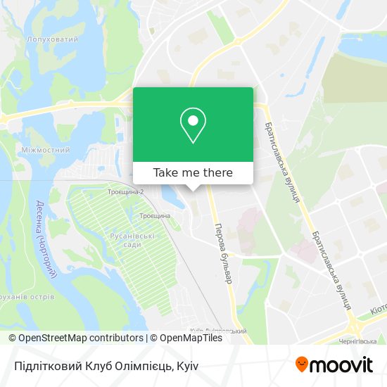 Підлітковий Клуб Олімпієць map