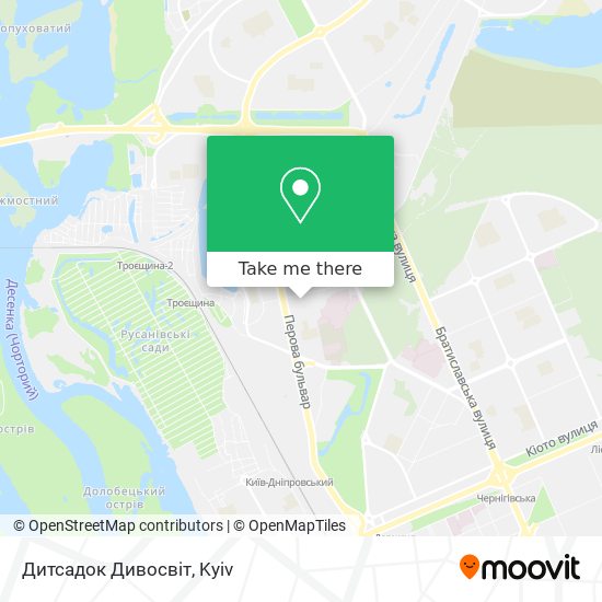 Дитсадок Дивосвіт map