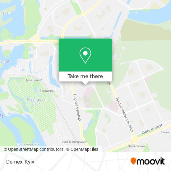 Demex map