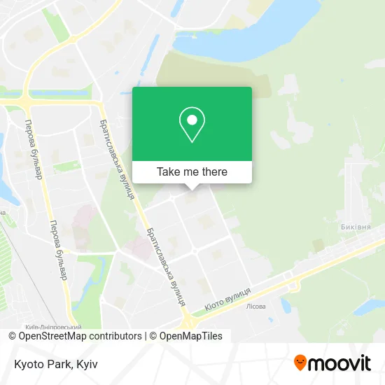 Карта Kyoto Park