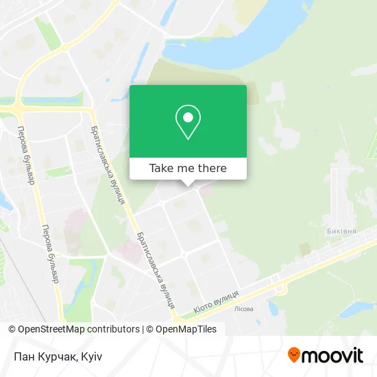 Карта Пан Курчак