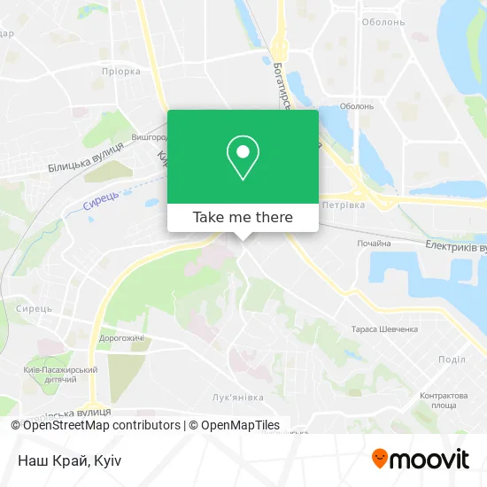 Карта Наш Край