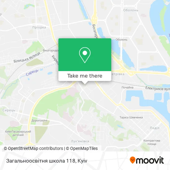 Загальноосвітня школа 118 map