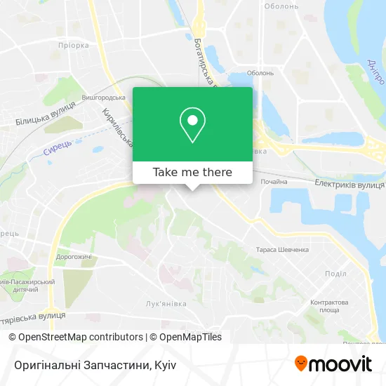 Оригінальні Запчастини map