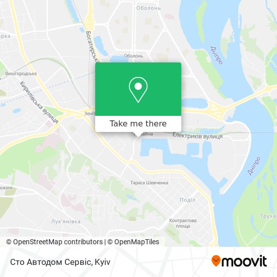 Карта Сто Автодом Сервіс