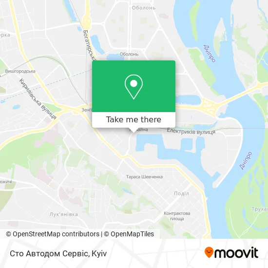 Карта Сто Автодом Сервіс