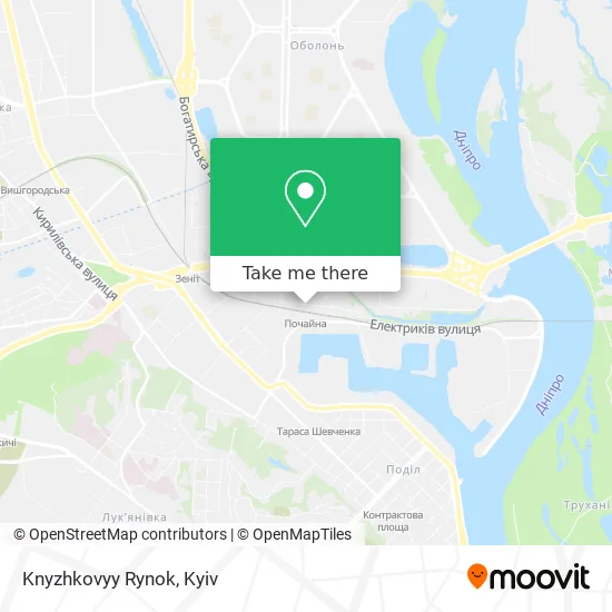 Карта Knyzhkovyy Rynok