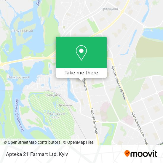 Apteka 21 Farmart Ltd map