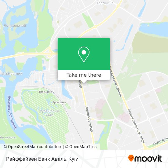 Райффайзен Банк Аваль map
