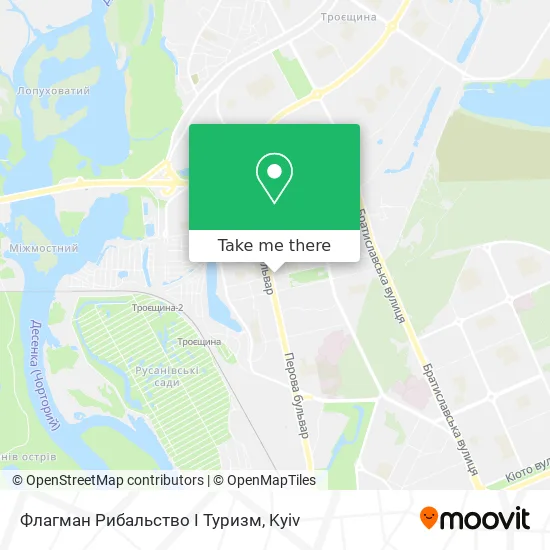 Флагман Рибальство І Туризм map