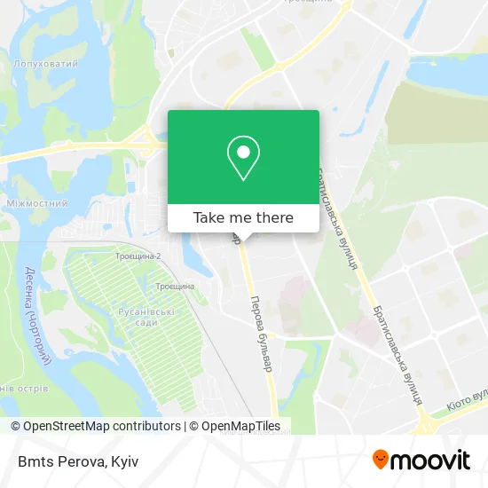 Карта Bmts Perova