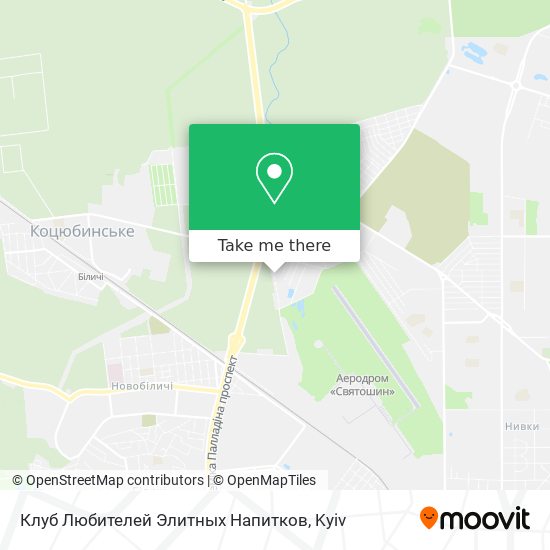 Клуб Любителей Элитных Напитков map