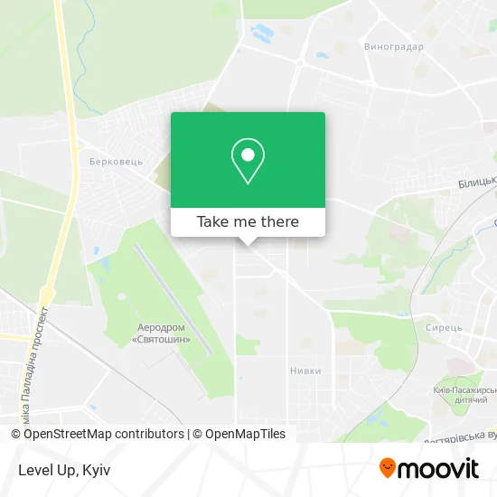 Level Up map