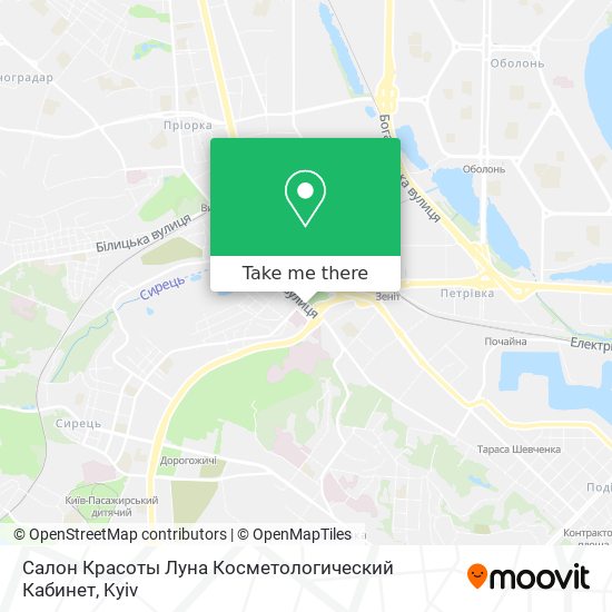 Салон Красоты Луна Косметологический Кабинет map