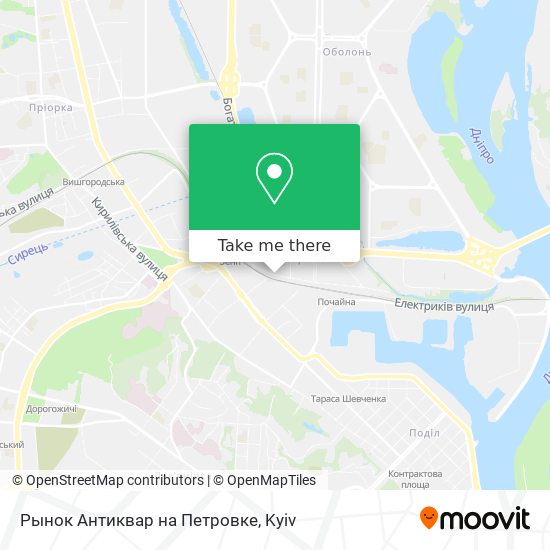 Рынок Антиквар на Петровке map
