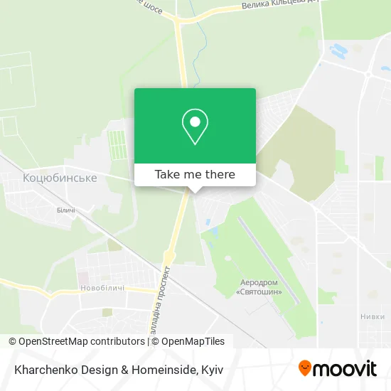 Kharchenko Design & Homeinside map