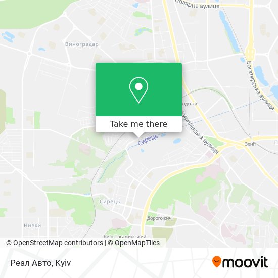 Реал Авто map