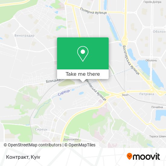 Контракт map