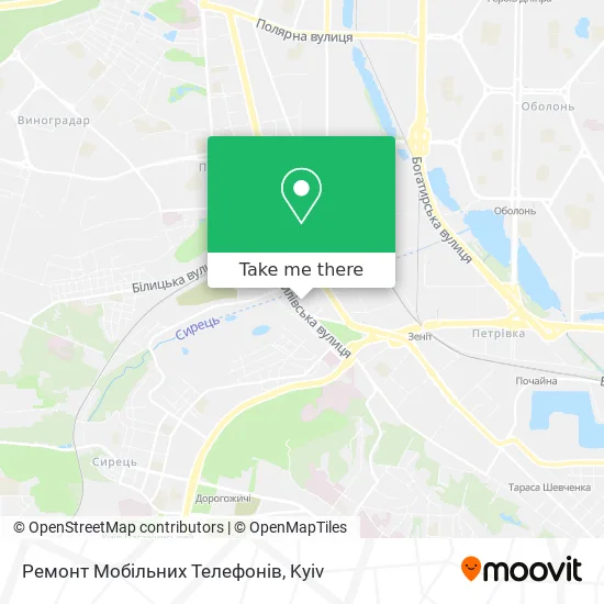 Карта Ремонт Мобільних Телефонів