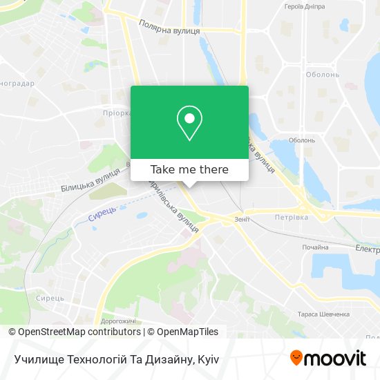 Училище Технологій Та Дизайну map