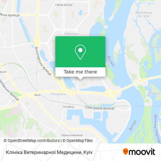 Клініка Ветеринарної Медицини map