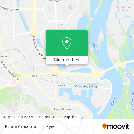 Карта Еквіта Стоматологія