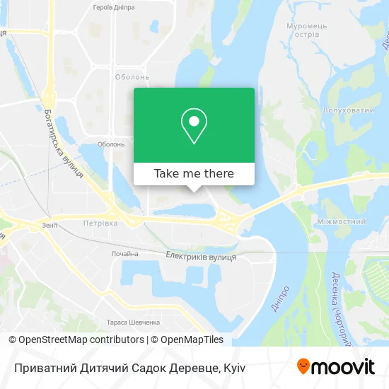 Приватний Дитячий Садок Деревце map