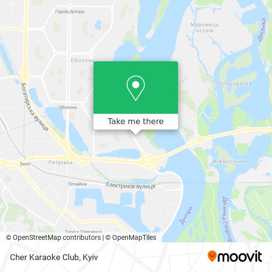 Cher Karaoke Club map