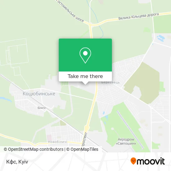 Кфс map