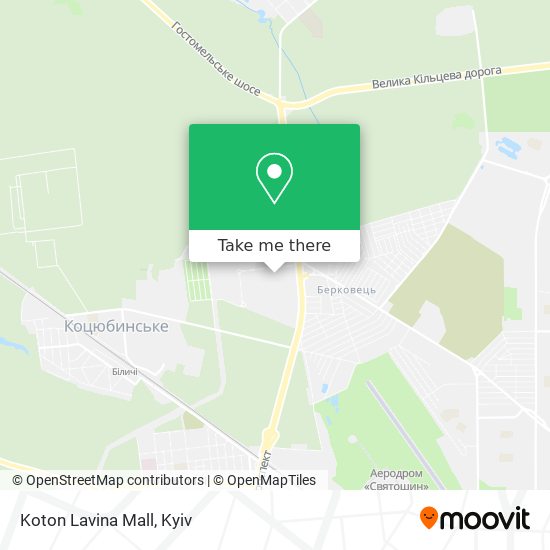 Koton Lavina Mall map