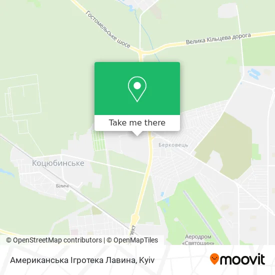 Американська Ігротека Лавина map