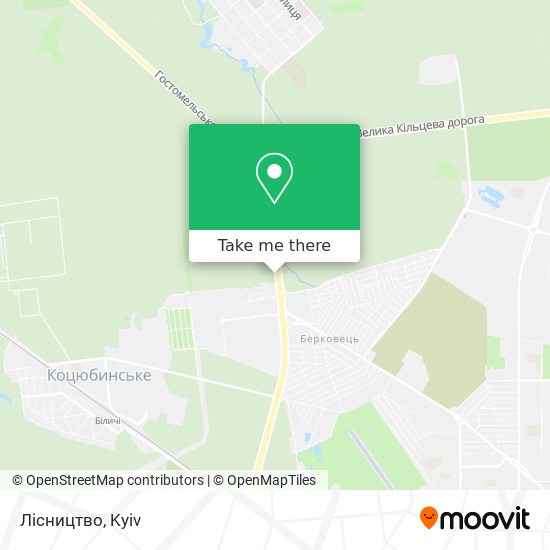 Лісництво map