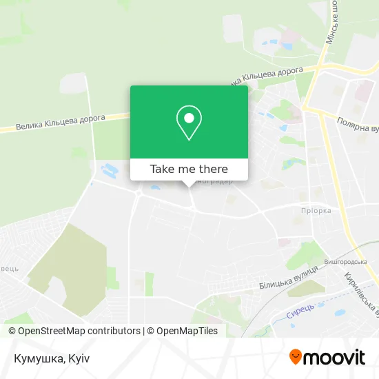 Кумушка map