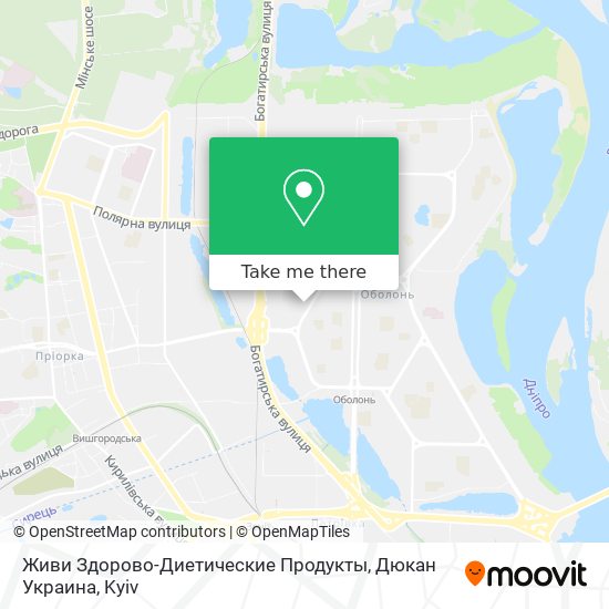 Живи Здорово-Диетические Продукты, Дюкан Украина map