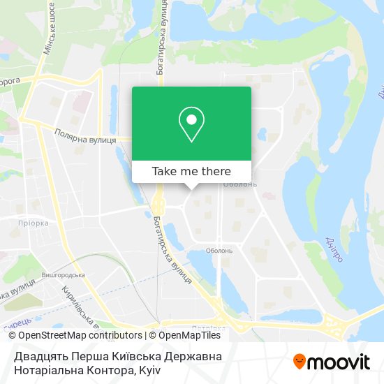 Двадцять Перша Київська Державна Нотаріальна Контора map