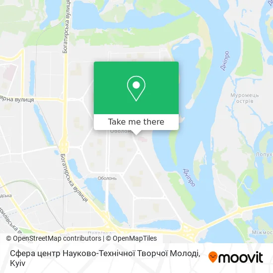 Сфера центр Науково-Технічної Творчої Молоді map