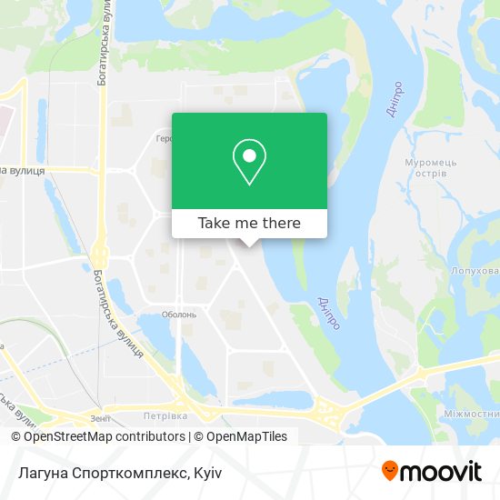 Лагуна Спорткомплекс map