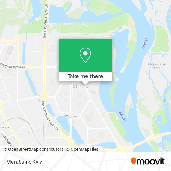 Карта Мегабанк