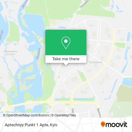 Aptechnyy Punkt 1 Apte map