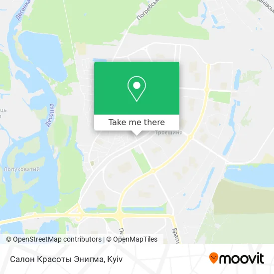 Салон Красоты Энигма map