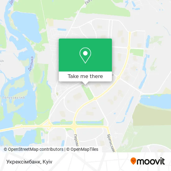 Карта Укрексімбанк