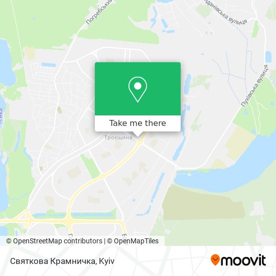 Святкова Крамничка map