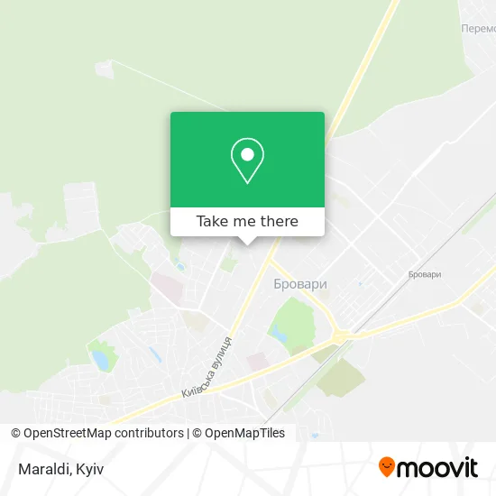 Карта Maraldi