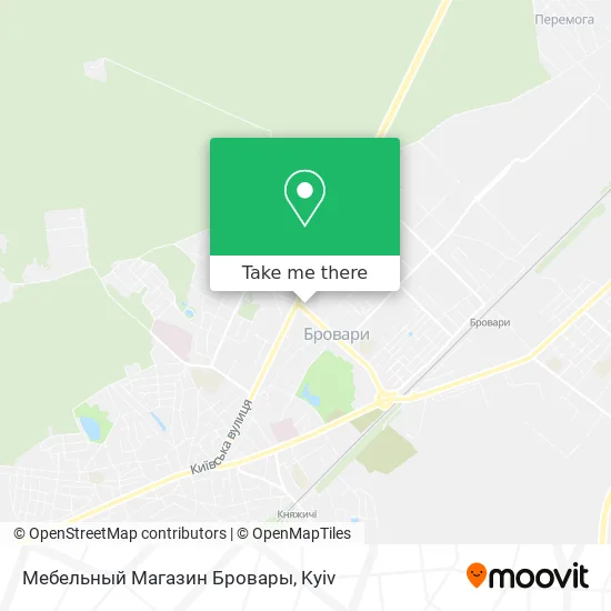 Мебельный Магазин Бровары map