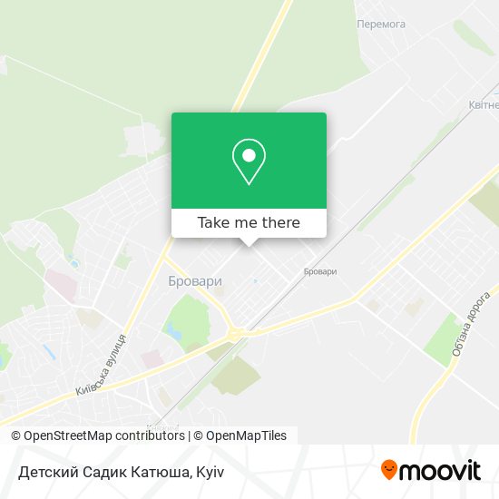 Детский Садик Катюша map