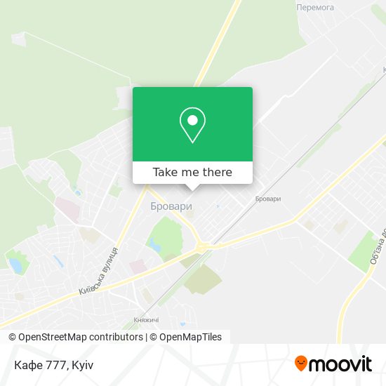 Кафе 777 map